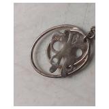 Sterling Silver Double Hoop Butterfly Earrings