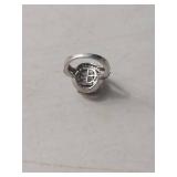 Sterling Silver Cluster Ring