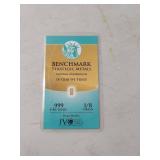Benchmark Strategic Metals .999 Fine 1/8 Grain Gold Bar