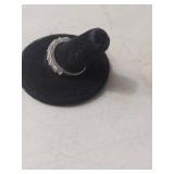 Sterling Silver CZ Eternity Band Ring