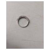 Sterling Silver CZ Eternity Band Ring