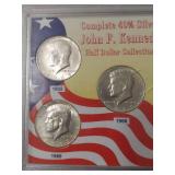 1965-1969 Kennedy Half Dollar 40% Silver Set