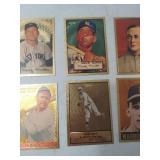 Baseball Legends Gold Edition Trading Card Collection