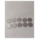 1976 Bicentennial & 1970s Eisenhower Dollar Coin Collection