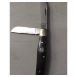 Smith & Wesson Bullseye Buffalo Horn Large Stockman Knife