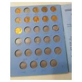 1941-1963 Lincoln Cent Collection in Whitman Album