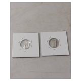 (2) Trump 2024 1 Gram .999 Fine Silver Bar