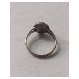 Sterling Silver Turquoise Oval Ring