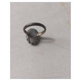 Natural Turquoise Silver Ring