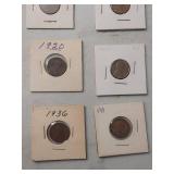 Lincoln Wheat Penny Collection 1918-1958