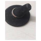 Sterling Silver Pink Band Ring