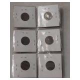 (6) Indian Head Cent Collection 1865-1907