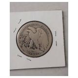 1921-S Walking Liberty Silver Half Dollar