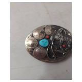 End of the Trail / Buffalo Nickel Belt Buckle