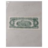 1963 Red Seal $2 Bill