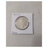 1922 D Peace Silver Dollar