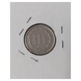 1865 Three Cent Nickel