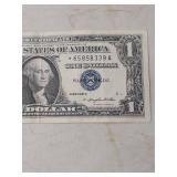 1957-A Star Note Silver Certificate