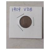 1909 VDB Lincoln Cent