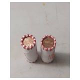 (2) Lincoln Penny Rolls - End is 2025, Last Year of Lincoln Pennies