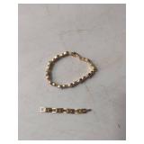 Crystal Studded Link Bracelet