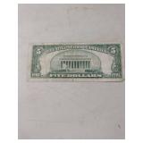1953 $5 Silver Certificate