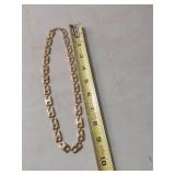 Geometric Link Chain Necklace