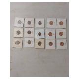 Lincoln Wheat Penny Collection 1919-1958