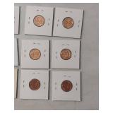 Lincoln Wheat Penny Collection 1919-1958