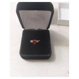 Red Heart Ring in Box