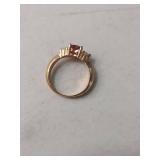 Red Heart Ring in Box