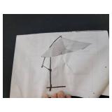 Umbrella for outdoor patio