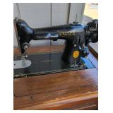 Singer 15-91 Sewing Machine with Wood Cabinet