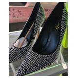 Sam Edelman Crystal Embellished Black Pumps