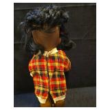 Knickerbocker Toy Co Doll Set - Sleepy Head and Plaid Dress Dolls