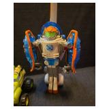 Mixed Action Figure Lot - Minions, Robot and Hulk