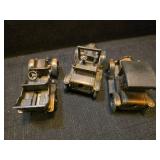 Model T Ford Brass Pencil Sharpeners Set