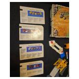 Galoob Micro Machines Playset Parts and Trading Cards