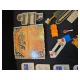 Galoob Micro Machines Playset Parts and Trading Cards