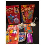 1980s Barbie Accessories Lot - Fashion Packs and Display Stand