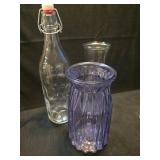Glass Bottle and Vase Collection