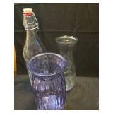 Glass Bottle and Vase Collection