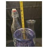 Glass Bottle and Vase Collection