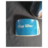 Aluminum Measuring Sifter Cup