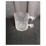 McDonalds Batman Forever & The Flintstones Glass Mugs