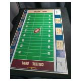 1997 VCR College Bowl Football Board Game