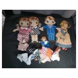 1920s Paper Doll Set with Clothing