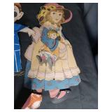 1920s Paper Doll Set with Clothing