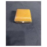 Bradley Travel Alarm Clock in Leather Case