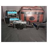 Minolta X-370 Camera with Toyo Optics Zoom Lens Kit